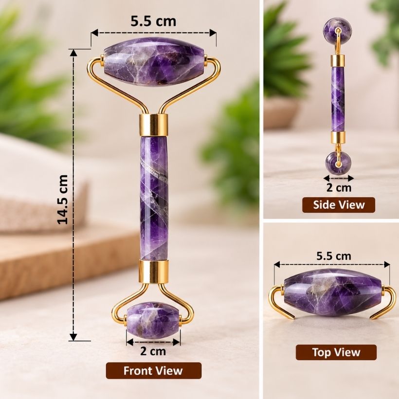 Amethyst Face Massage Roller amethyst face massage roller