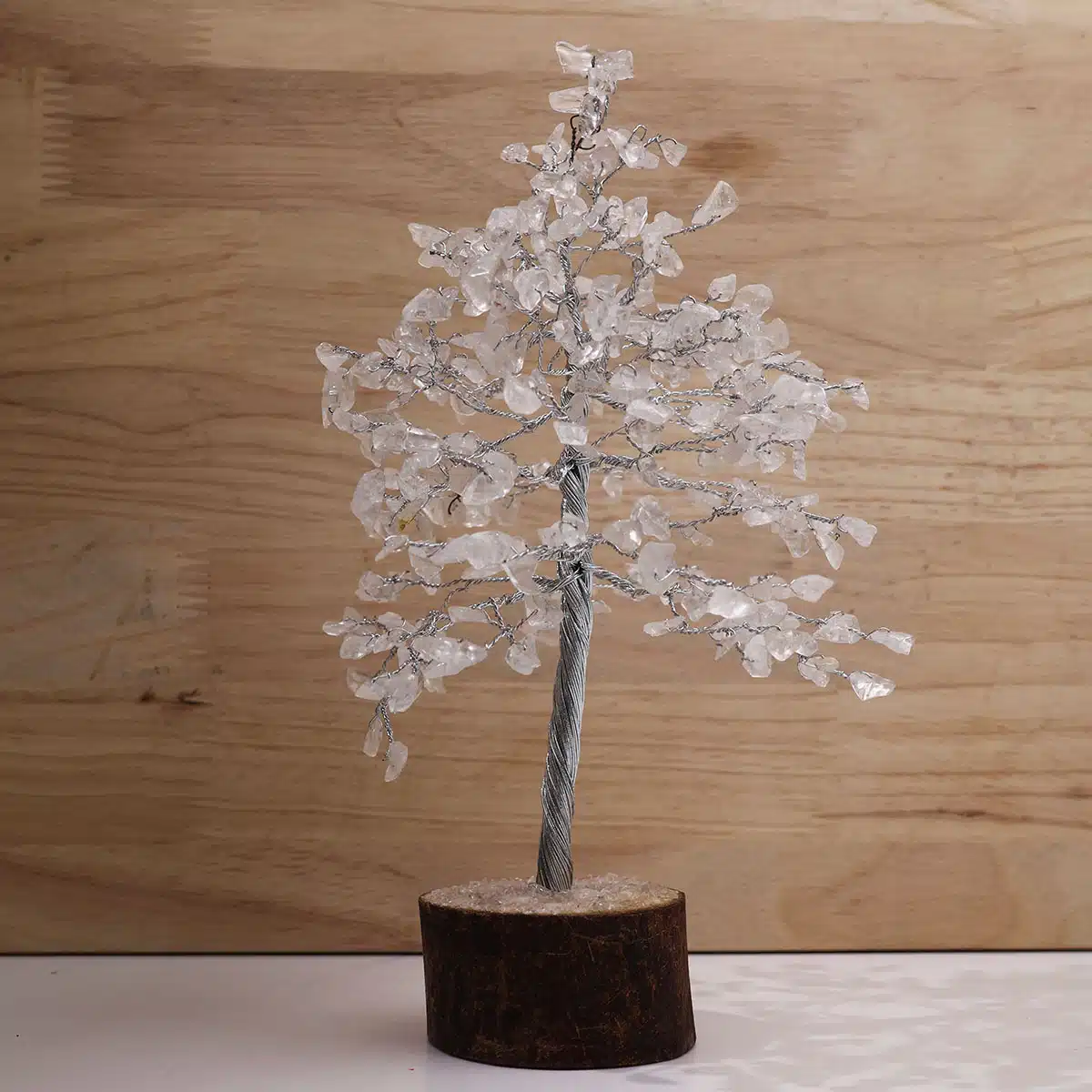 Clear Quartz Tree 300 Beads-Shubhanjali (3) Shop Clear Quartz Crystal Tree 300 Beads