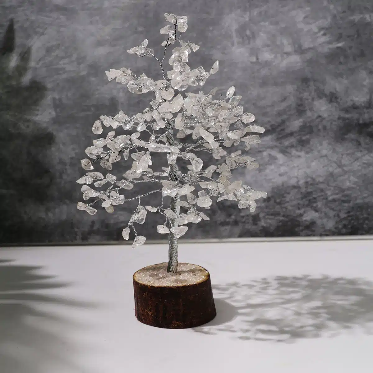 Clear Quartz Tree 300 Beads-Shubhanjali (5) Shop Clear Quartz Crystal Tree 300 Beads