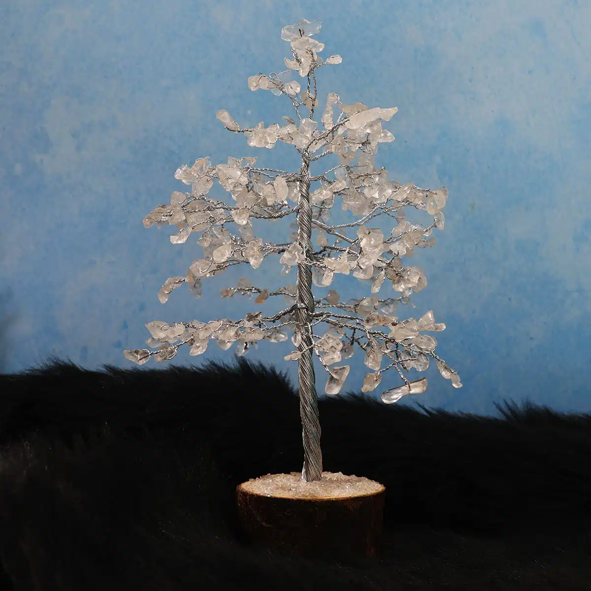 Clear Quartz Tree 300 Beads-Shubhanjali (7) Shop Clear Quartz Crystal Tree 300 Beads