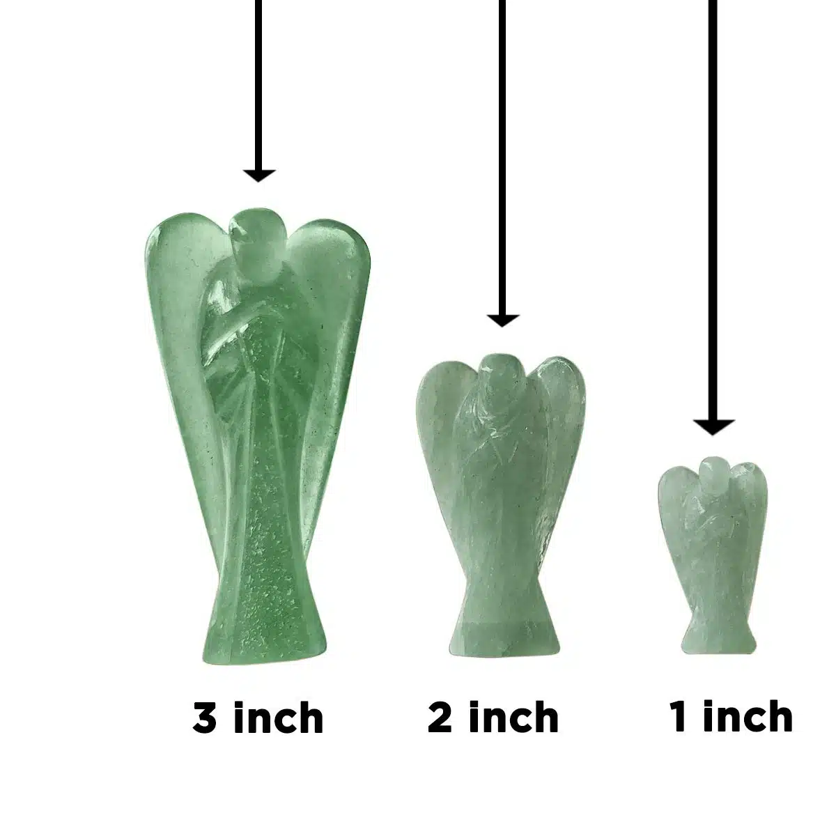 Green Aventurine Stone Angel-Shubhanjali (3) Shop Crystal Green Aventurine Stone Angel