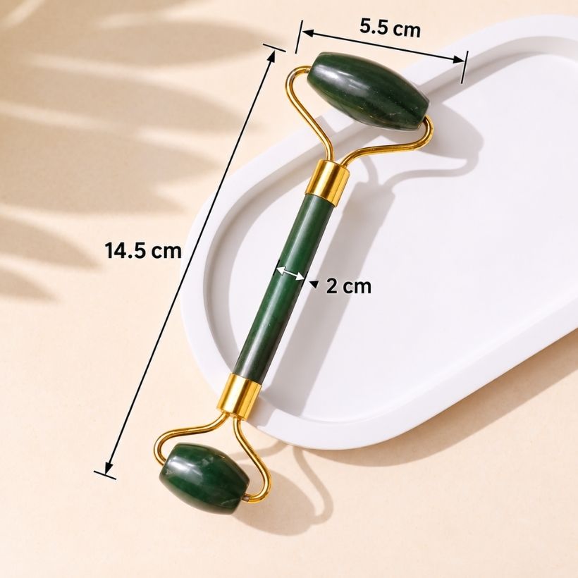 Green Jade Face Massage Roller green jade face massage roller