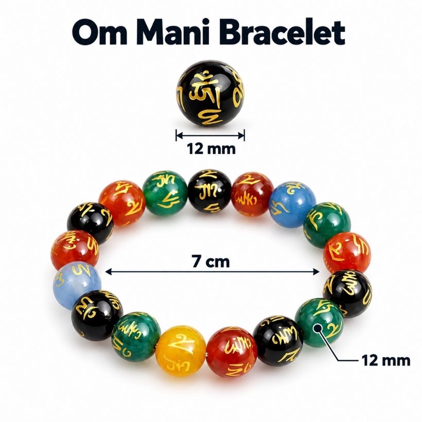 Om Mani Bracelet (1) om mani bracelet