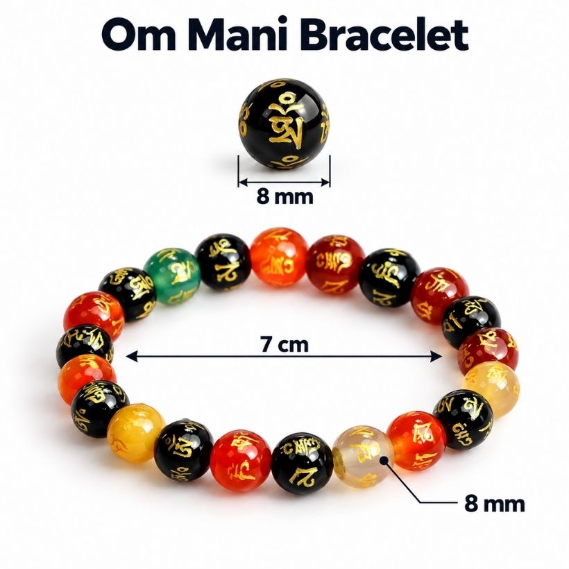 Om Mani Bracelet (2) om mani bracelet