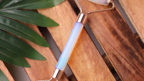 Opalite Face Massage Roller