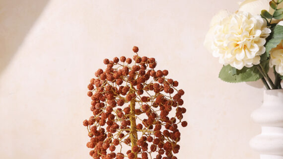 Rudraksha Tree Gold Wire – 300 Beads