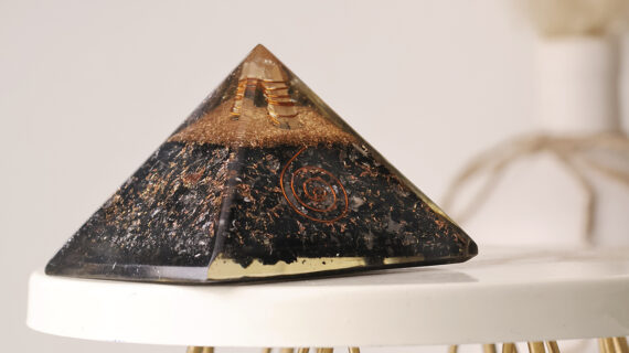 Black Tourmaline Orgone Pyramid