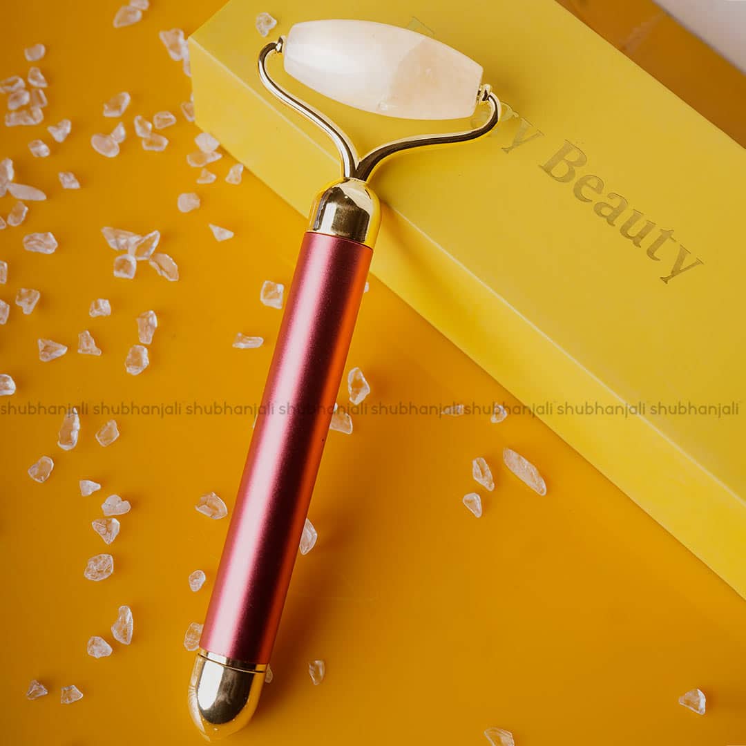 Face Massage Roller Real and Natural Stones Facial Massage Roller