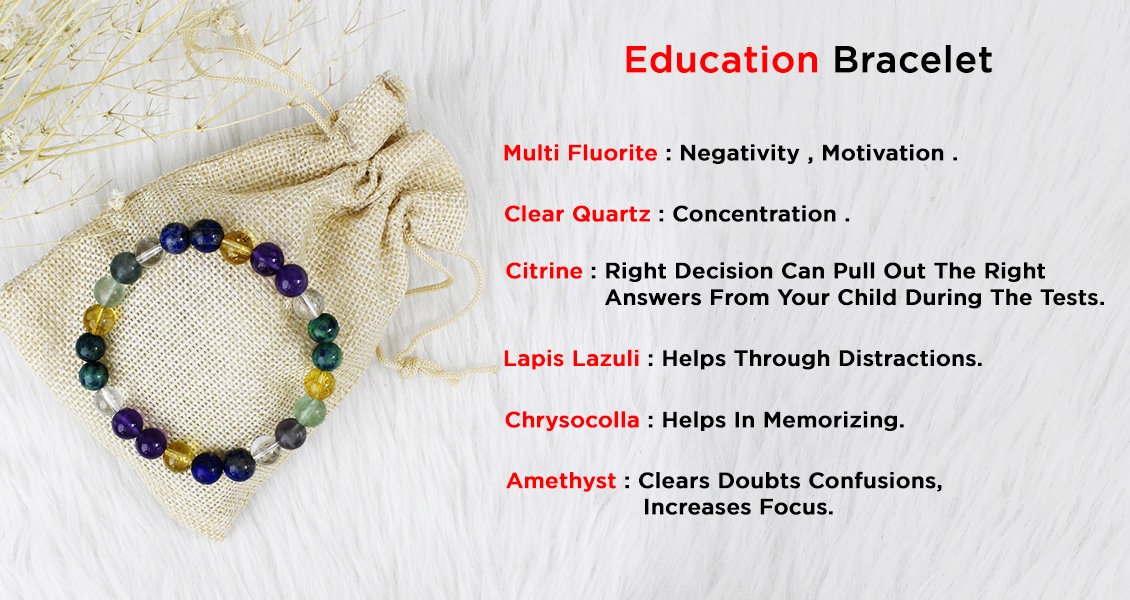 Crystal Bracelet Education Customize Bracelet