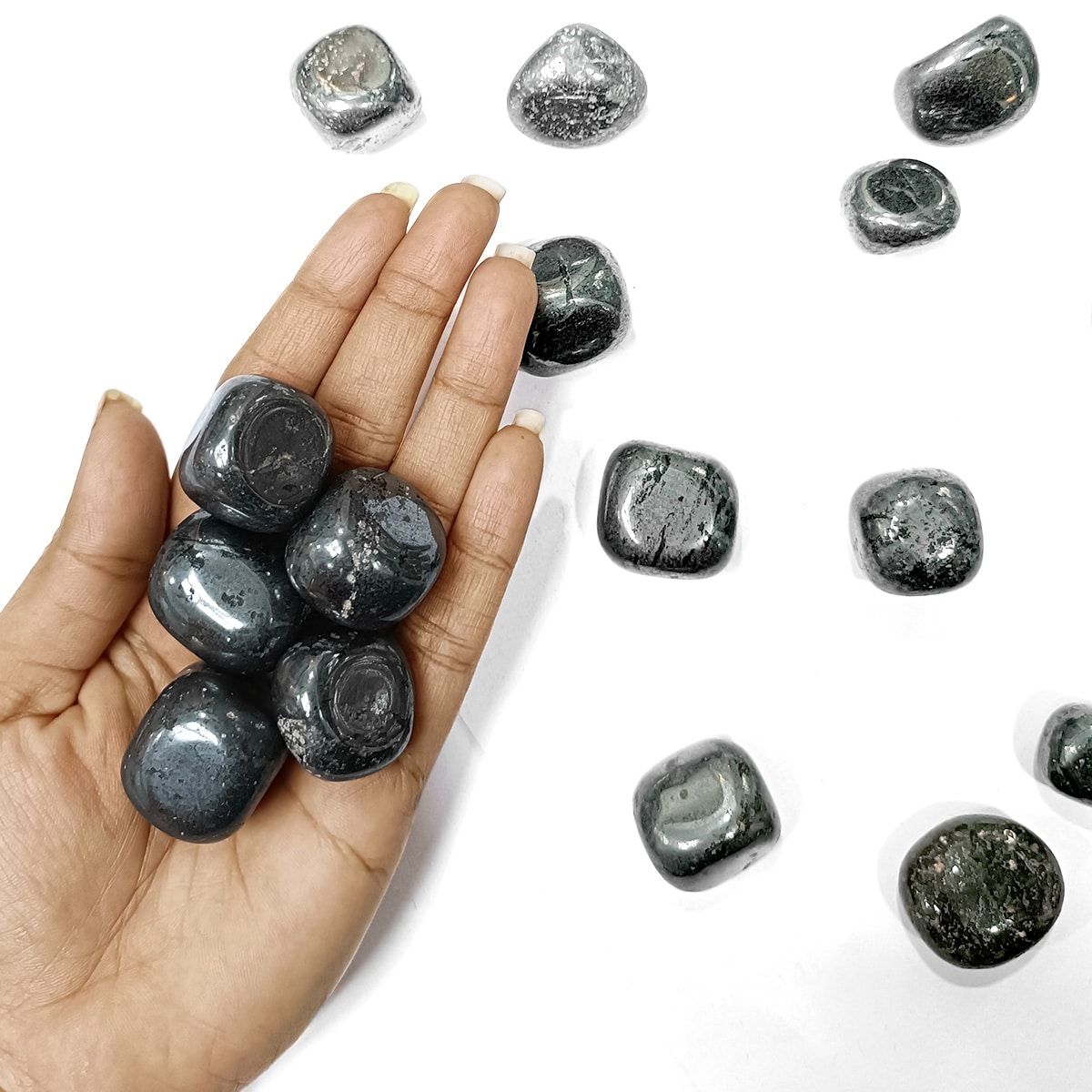 Natural Hematite Tumble Stone