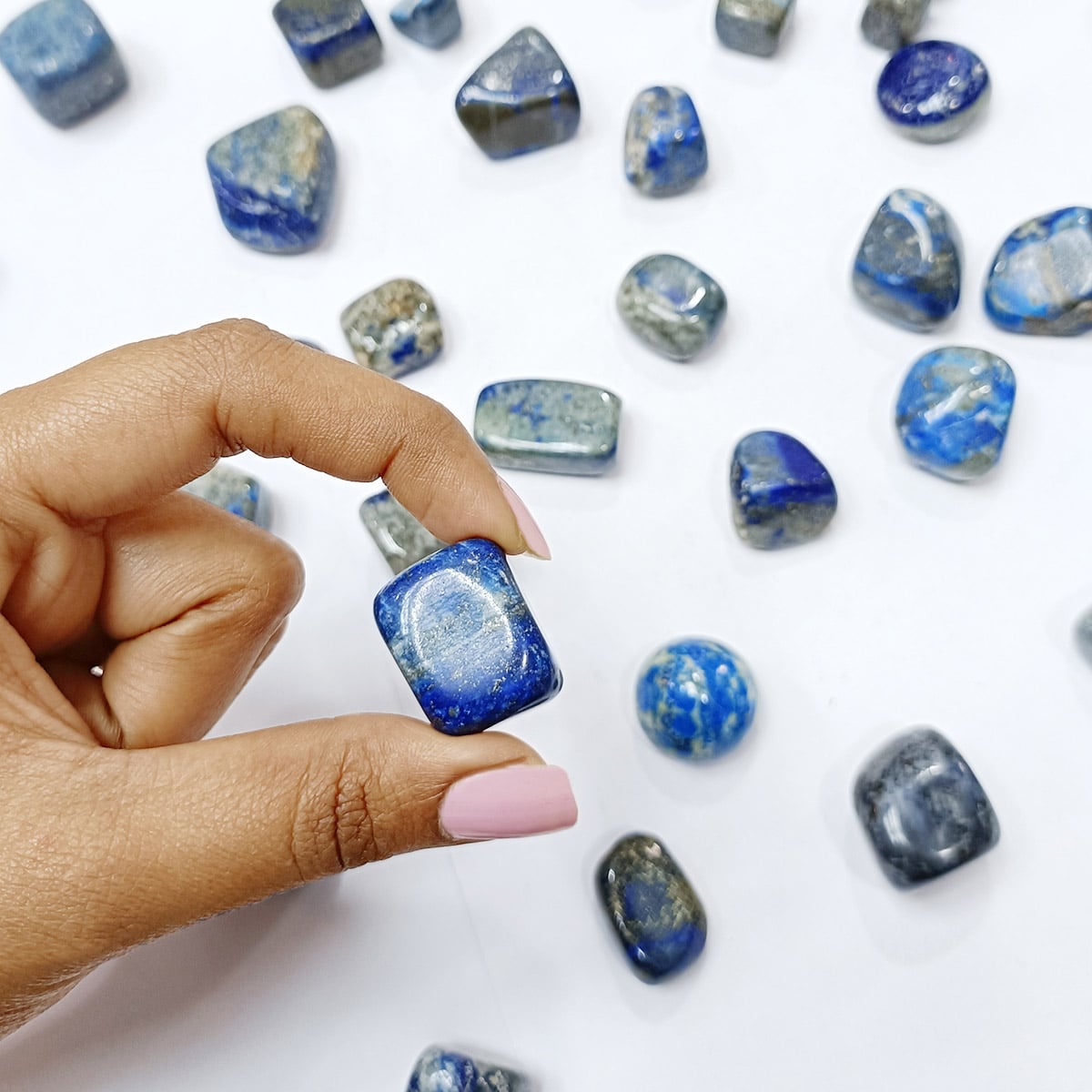 Natural Lapis Lazuli Tumble Stone