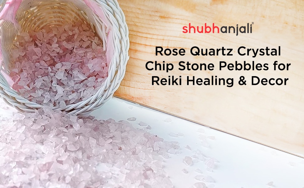 Rose Quartz Crystal Chips Stone