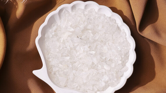 Clear Quartz Chips Stone