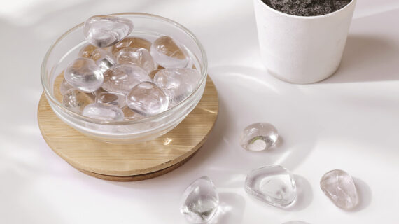 Clear Quartz Tumble Stones