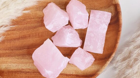 Rough Rose Quartz Raw Stone