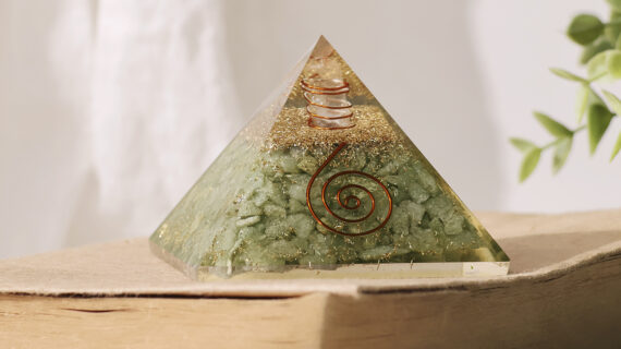 Green Aventurine Orgone Pyramid