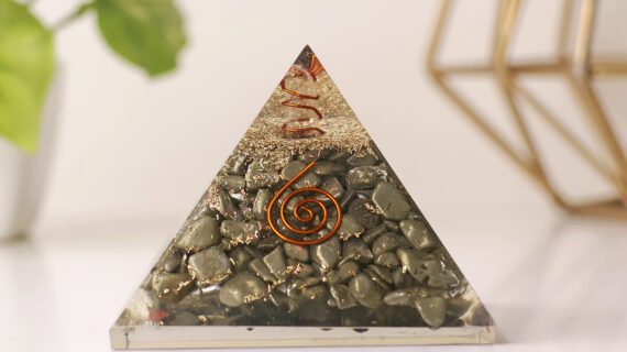 Pyrite Orgone Pyramid