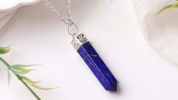 Sodalite Pencil Pendant
