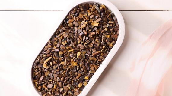 Tiger Eye Chips Stone