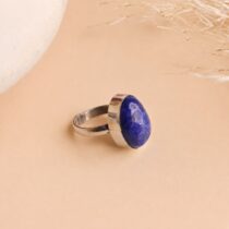 lapis lazuli oval ring