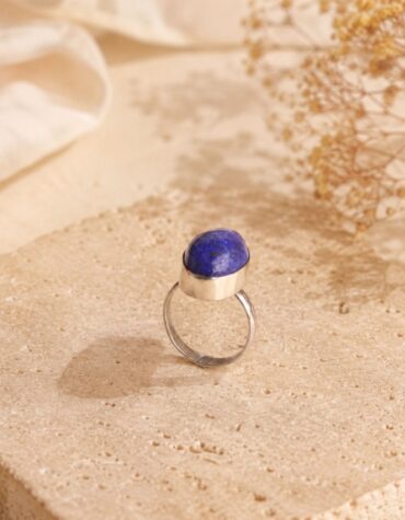 lapis lazuli oval ring