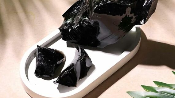 Black Obsidian Rough Raw Stone