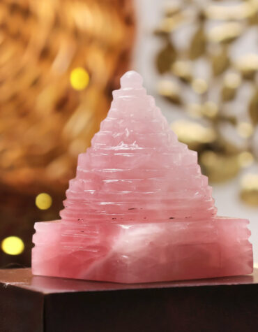 Shop Rose Quartz Crystal Shree Yantra