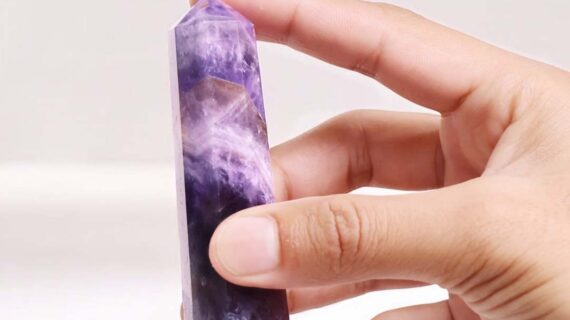 Amethyst Pencil Massager Wand