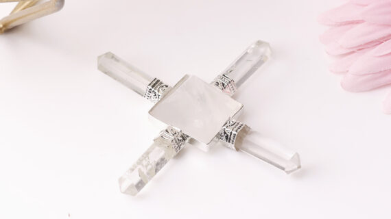 Clear Quartz Pyramid Generator
