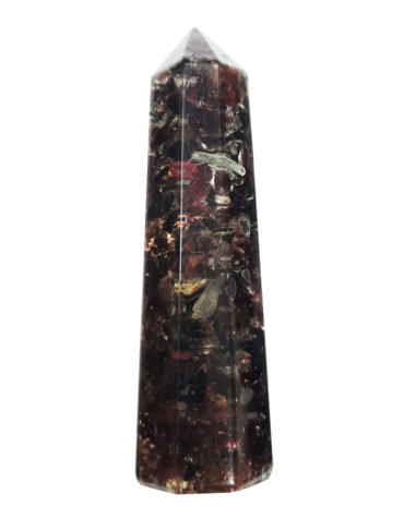 Mix Organ Pencil Point Wand,Reiki Crystal Products Mix Orgonite/Orgone Pencil Obelisks for Reiki Healing and Crystal Healing Stone Pencil