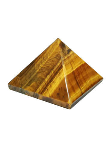 Reiki Crystal Products Natural Tiger Eye Pyramid Crystal Stone Pyramid,Stone Pyramid Carved Pyramidal Crystal for Anger & Stress Relief, Anxiety & Depression,Focus, Wisdom