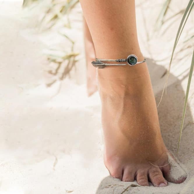 Do you wear anklets on your right or left ankle and why? - Quora