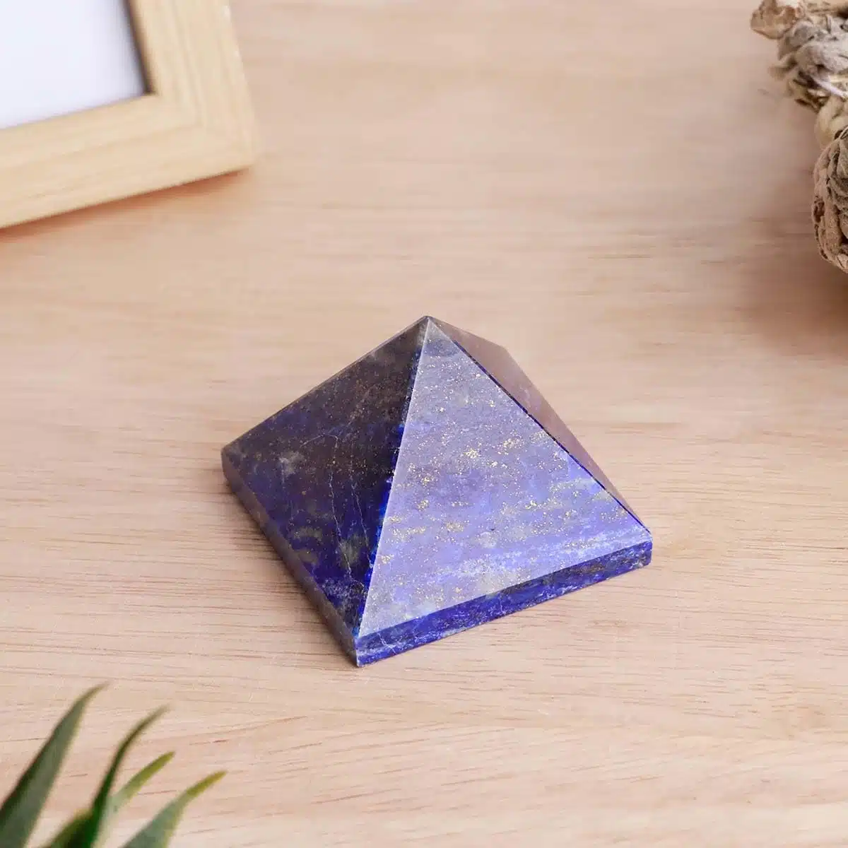 Lapis Lazuli Stone Pyramid In Small-Shubhanjali (6) Shop Lapis Lazuli Stone Pyramid In Small