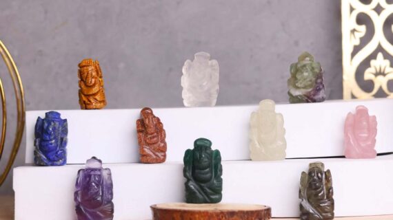 Stone Ganesh Size -1 inch