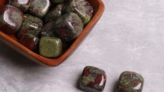 Bloodstone Tumble Stones