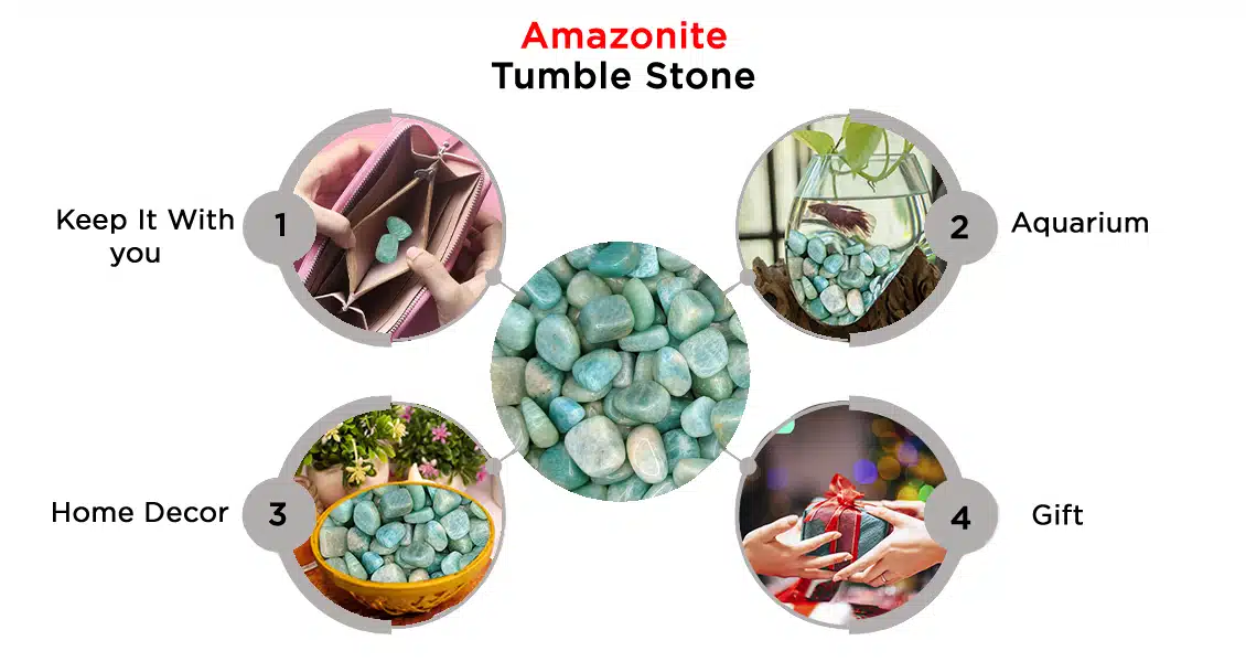 Amazonite Tumble Stones