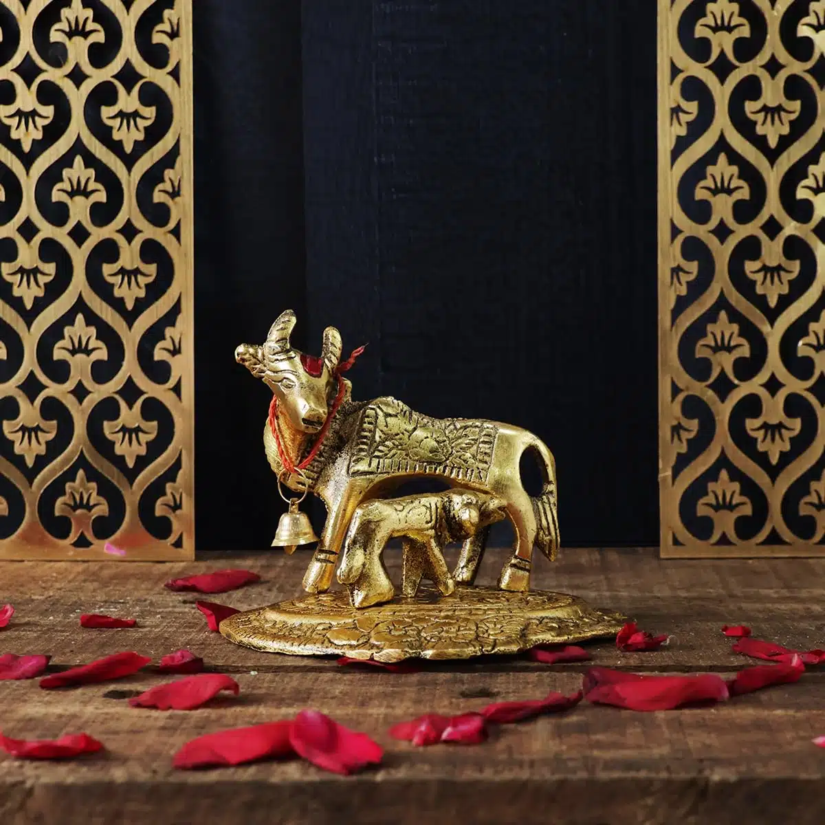 Metal Cow- Cow for Wish-Shubhanjali (3) Shop Metal Cow - Cow for Wish