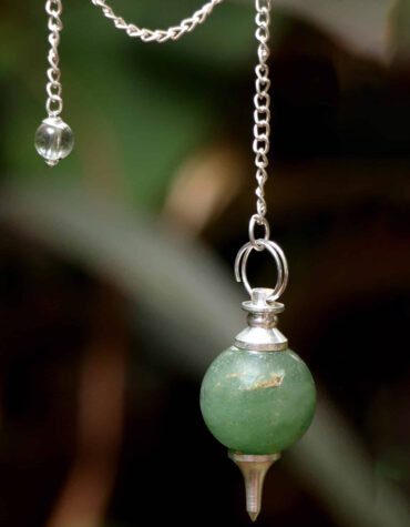 Green Aventurine Ball Pendulum