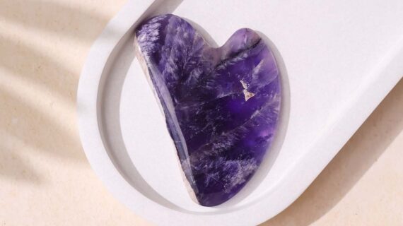 Amethyst Gua Sha