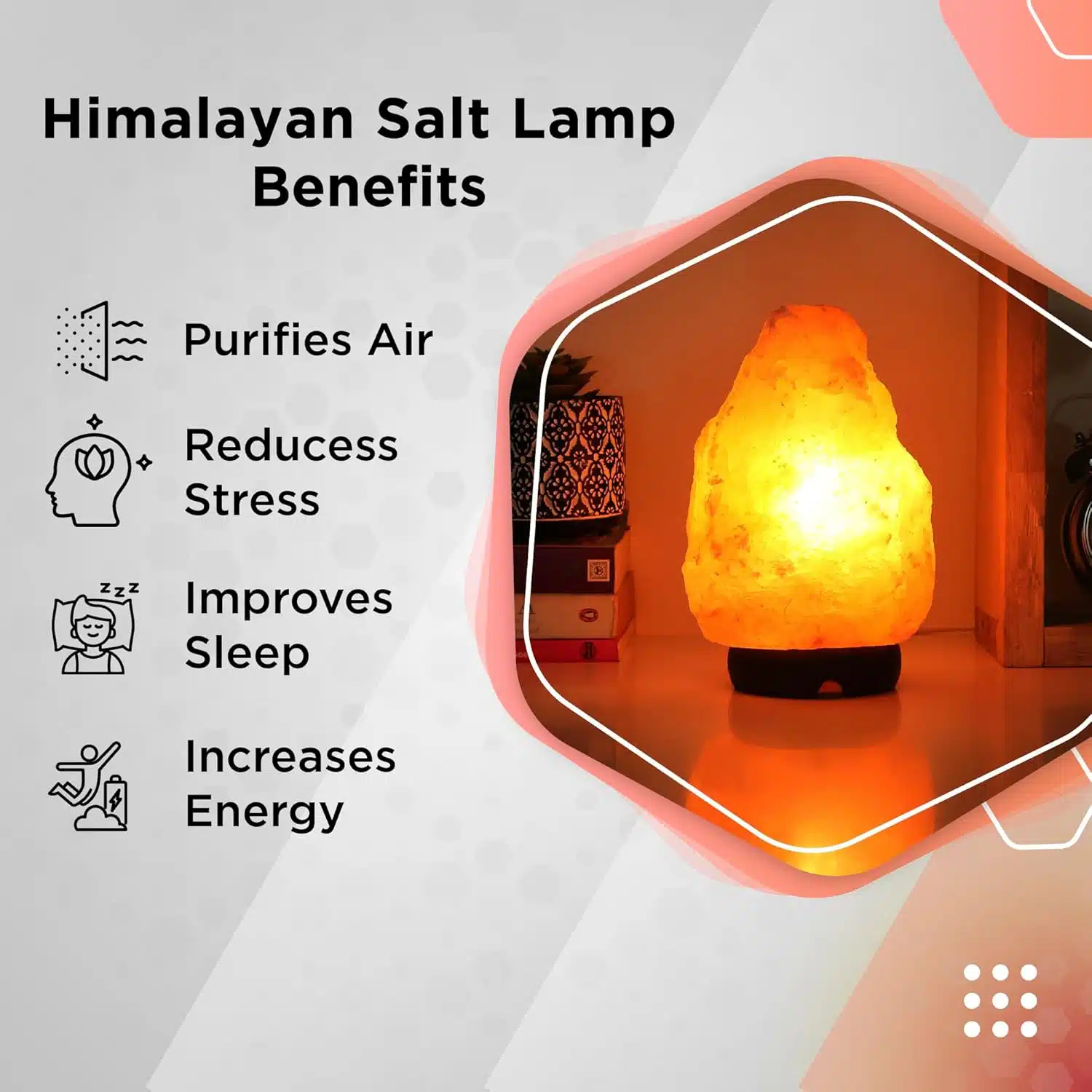 Himalayan Salt Lamp-Shubhanjali (2) Shop Himalayan Salt Lamp