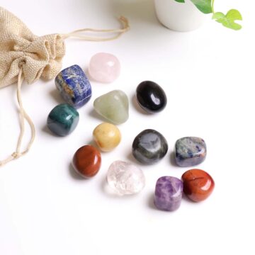 Shop Crystal 12 Tumble Stone Set