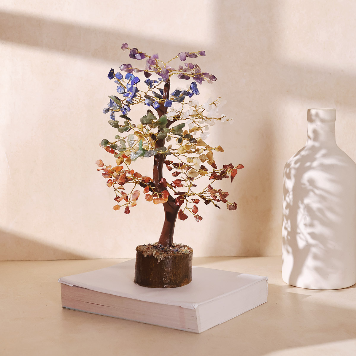 7 Chakra M-Seal Tree, Golden Wire, (100-500 Chips) (6)