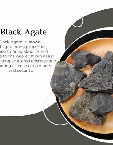 Shop Black Agate Crystal Raw Stone