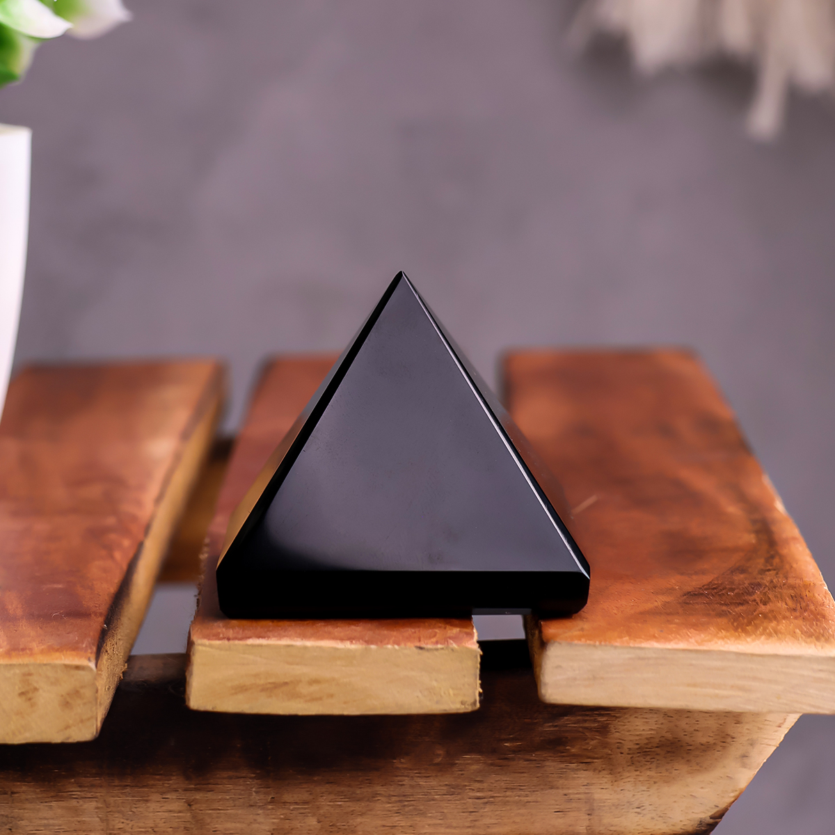 Black Tourmaline Pyramid-Shubhanjali Store (1) black tourmaline pyramid