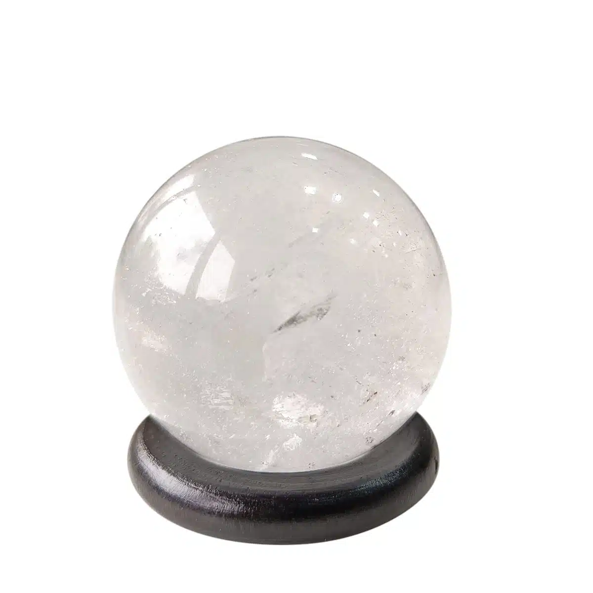 Clear Quartz Sphere-Shubhanjali (6) Shop Clear Quartz Crystal Sphere/Balls