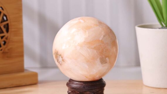 Peach Moonstone Ball