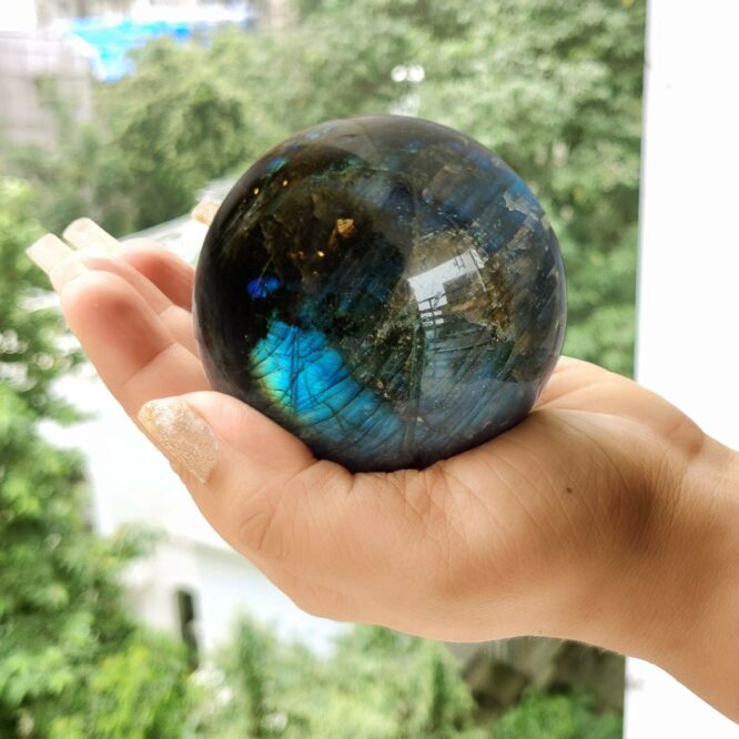 Shop Labradorite Crystal Polished Sphere