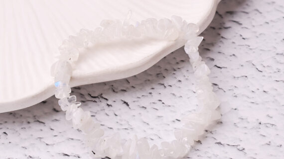 Rainbow Moonstone Chips Bracelet