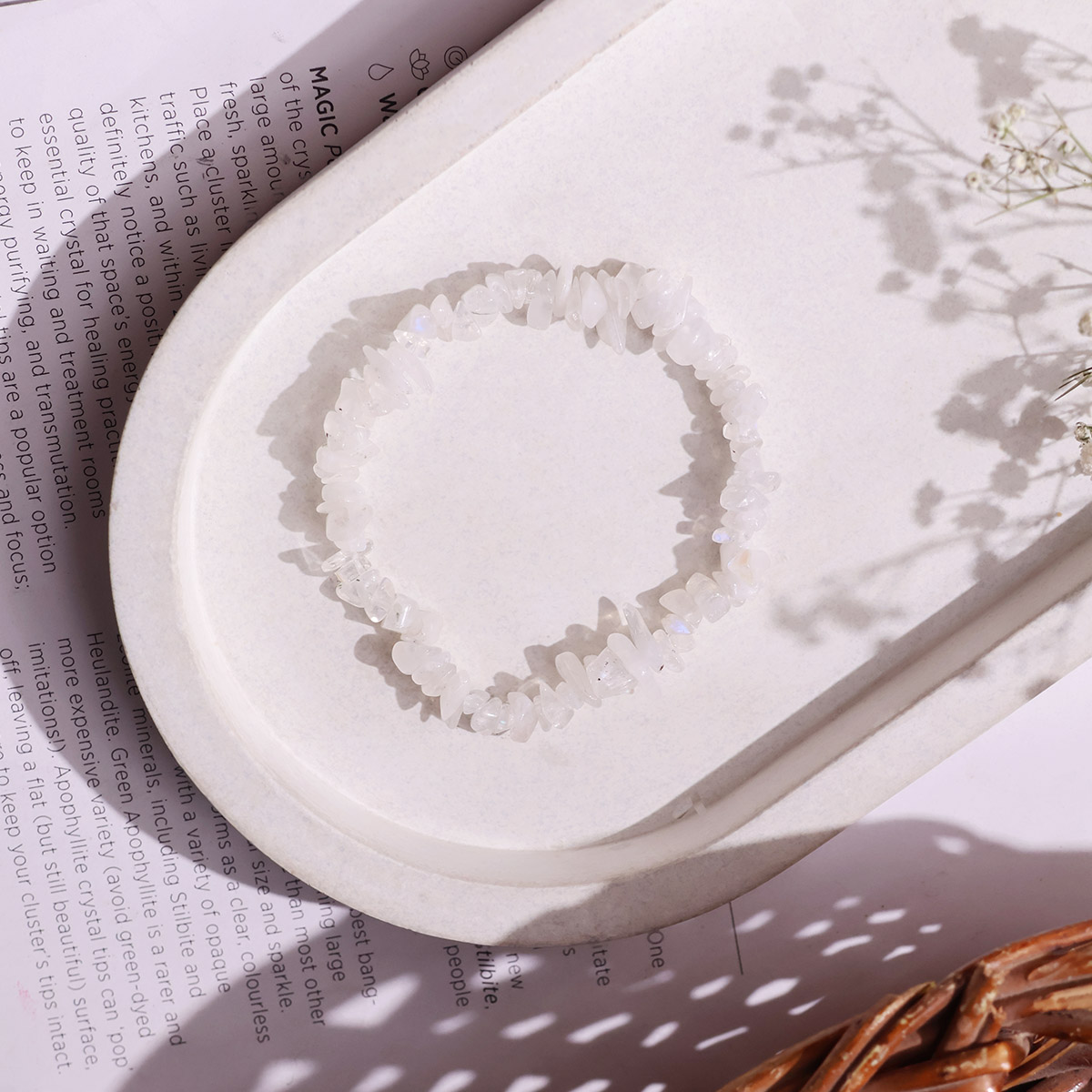 Rainbow Moonstone Chips Bracelet (4)