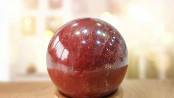Red Jasper Polished Sphere